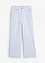 Wide Leg Cropped jeans med hög midja, bonprix