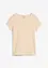 T-shirt i kräppat material med struktur, bonprix