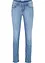 Stretchiga skinny-jeans med medelhög midja, bonprix