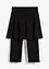 Caprileggings med kjol för barn, bonprix