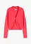 Kort cardigan med viskos, bonprix