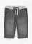 Stretchiga jeansbermudas, normal passform, bonprix