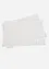 Bordstablett med broderi i ekologisk bomull (2-pack), bonprix