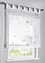 Transparent hissgardin med glansigt tryck, bonprix