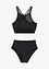 Bikini med BH-topp (2 delar) med återvunnen polyamid, bonprix