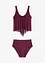 Tankini (2 delar) med återvunnen polyamid, bonprix