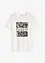 T-shirt med placerat tryck, bonprix