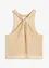 Stickat linne med glittrande effekt, bonprix
