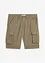 Cargoshorts av ren bomull, Relaxed Fit, bonprix
