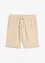 Dra på-shorts av muslin, bonprix