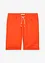 Dra på-shorts i linneblandning, Regular Fit, bonprix