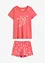 Pyjamas med shorts, av ren bomull, bonprix