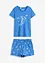 Pyjamas med shorts, av ren bomull, bonprix