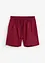 Shorts med paperbagmidja och linne, bonprix