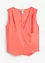 Bluslinne med omlottlook i rent linnematerial, bonprix