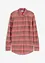 Lång blus med virkad look, bonprix