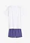Pyjamas med shorts av muslin (2 delar), bonprix