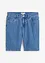 Stretchiga jeansbermudas, Relaxed Fit, bonprix