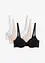 Push up-BH med bygel (3-pack), bonprix