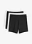 Mellanlång boxertrosa med hög midja (4-pack), bonprix