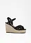Sandalett med kilklack, bonprix