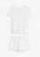 Pyjamas med shorts i pointelle-jersey, bonprix