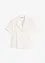 Kort blus i bomullspoplin, bonprix