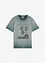 T-shirt med tvättade effekter, av ekologisk bomull, bonprix