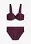 Bygelbikini (2 delar) med vadderade axelband, bonprix
