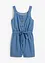 Jumpsuit i denim av mjuk bomull för barn, bonprix