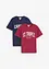 T-shirt i ekologisk bomull (2-pack), bonprix