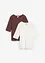 T-shirt i ren ekologisk bomull (2-pack), bonprix