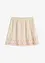 Minikjol med broderi, bonprix