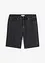 Jeansbermudas med töjbar midja i sidan, Classic Fit, bonprix