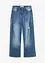 Wide Leg Jeans Mid Waist för barn, bonprix