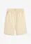 Papertouch-bermudas av bomull, bonprix