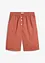 Papertouch-bermudas av bomull, bonprix