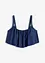 Bikinöverdel i jeanslook, bonprix