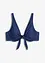 Bikiniöverdel med bygel, jeanslook, bonprix