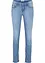 Stretchiga skinny-jeans med medelhög midja, bonprix
