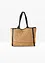 Shoppingväska med halmlook, bonprix