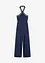 Jerseyjumpsuit med laserskurna cut-outs, bonprix