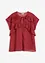 Chiffongblus med volanger, bonprix