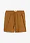 Shorts av ren bomull med struktur, bonprix