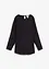 Oversized blustunika av krinklad viskos med struktureffekt, bonprix