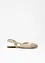 Ballerinaskor med slingback, bonprix