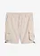 Cargoshorts av ren bomull, Regular Fit, bonprix