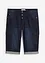 Stretchiga jeansbermudas i cargomodell, Loose Fit, bonprix