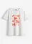 T-shirt med placerat tryck, bonprix