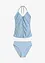 Halternecktankini (2 delar) med rynk, bonprix